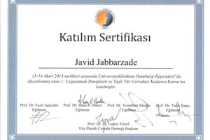 1. Uygulamalı Rinoplasti ve Yaşlı Yüz Cerrahisi Kadavra Kursu — Universitätsklinikum Hamburg-Eppendorf, 15–16 Mart 2013